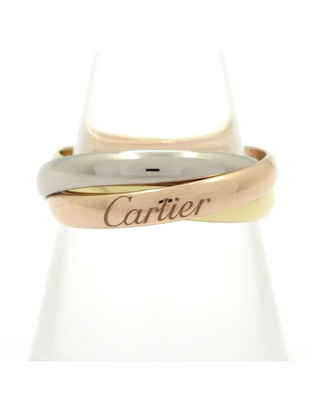 Cartier Triple Band Ring 52 Trinity